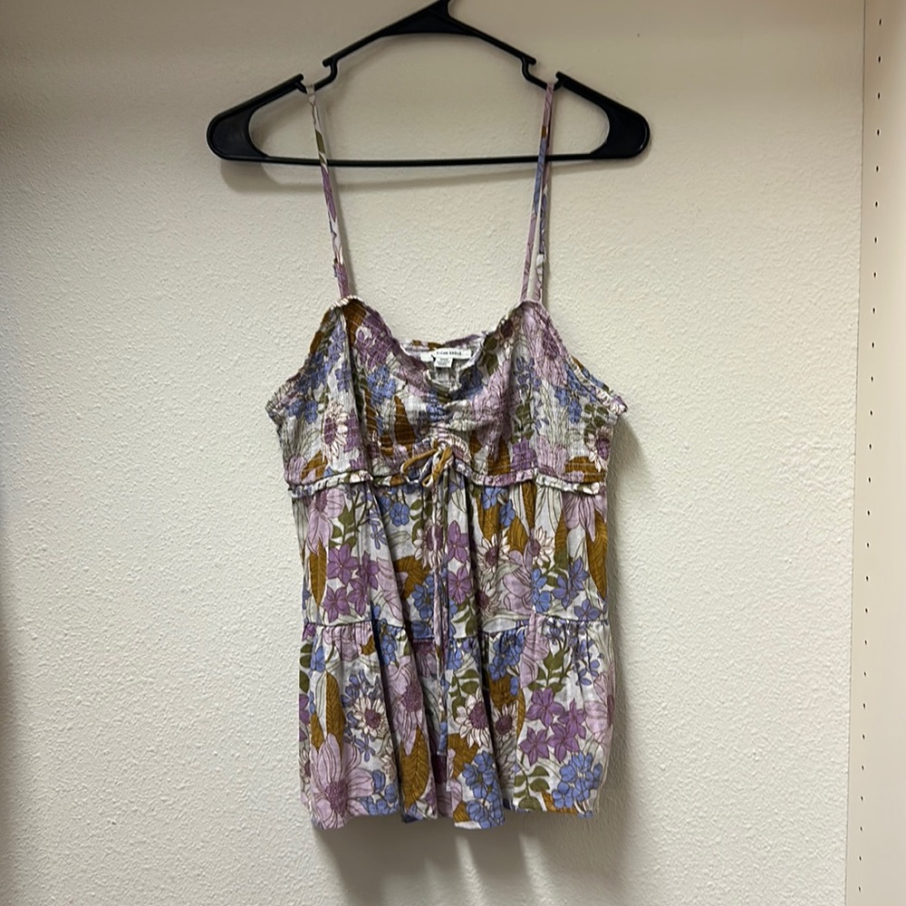 American Eagle floral tank top
